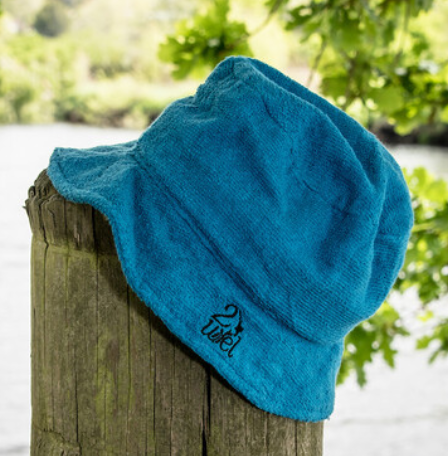 2WEL - Towelling Bucket Hat - Aqua