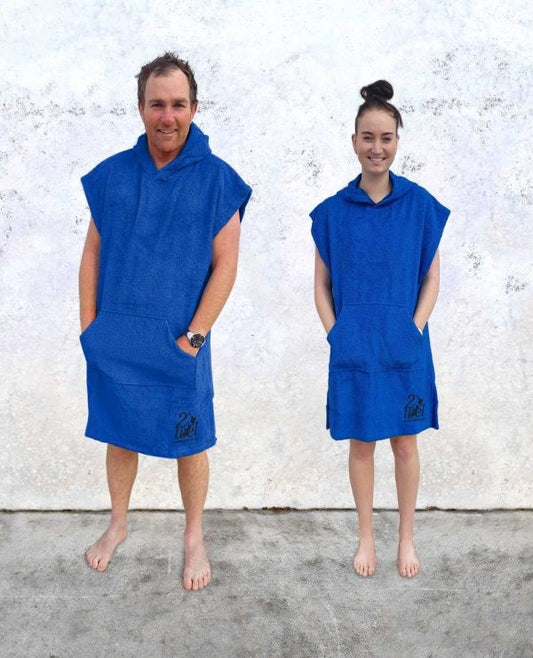 2Wel - Unisex Hooded Towel 3XS-XS - Blue