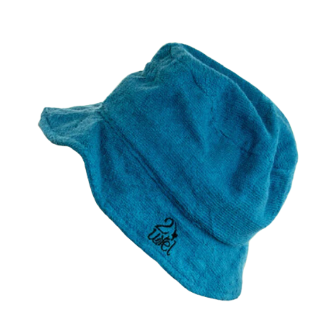 2WEL - Towelling Bucket Hat - Aqua