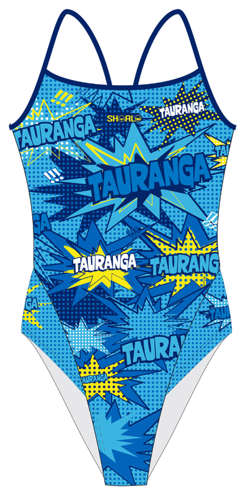 Teamline - Womens Openback Swimsuit - Tauranga Synchro