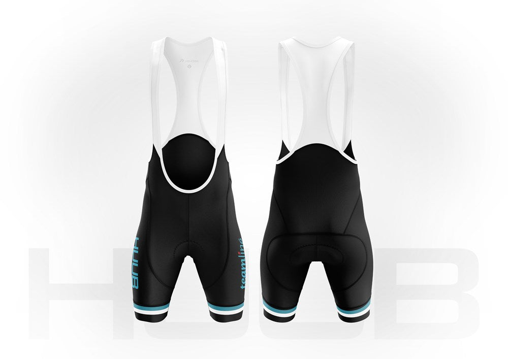 HUUB - Mens - Custom Core Cycling Bib Shorts - Blue/Black