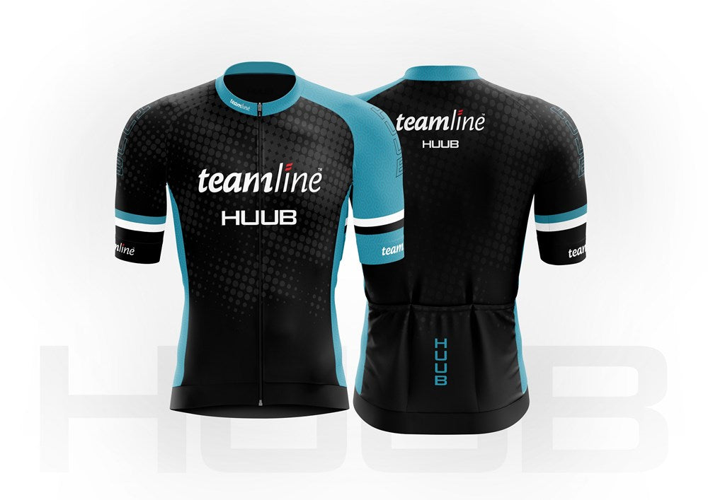 HUUB - Mens - Custom Core Cycling Short Sleeve Jersey - Blue/Black