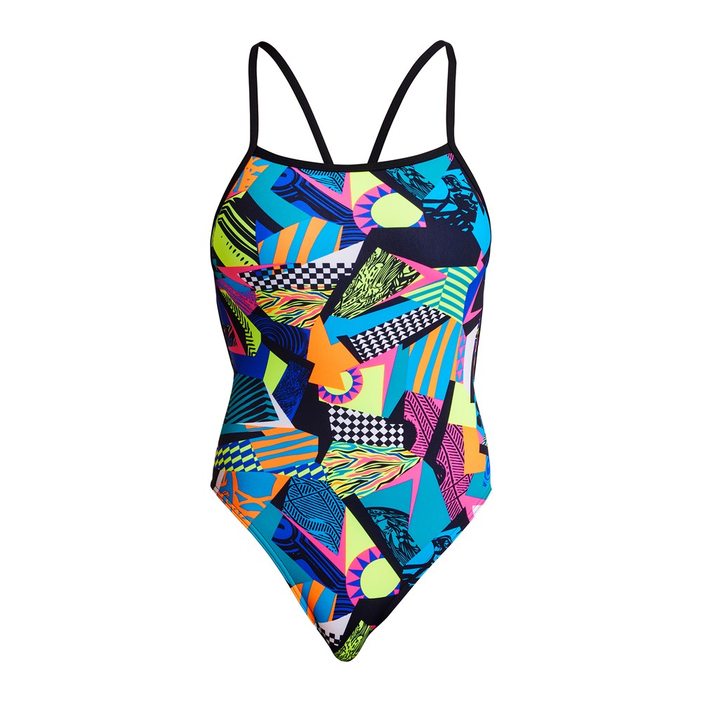 Funkita - Womens - Single Strength One Piece Swimsuit - Bel Air Beats