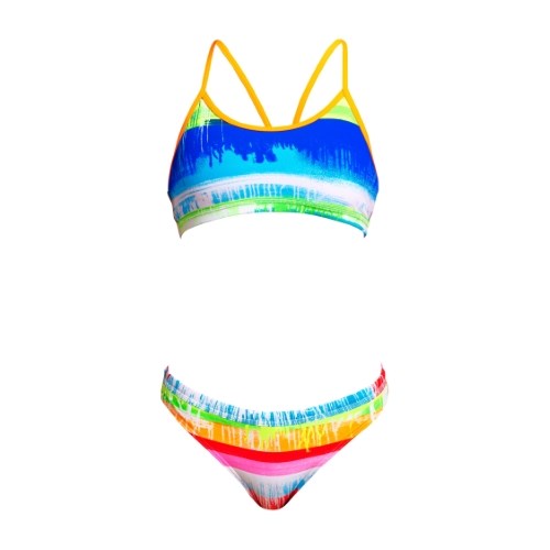 Funkita - Girls - Racerback Two Piece Swimsuit - Dye Hard