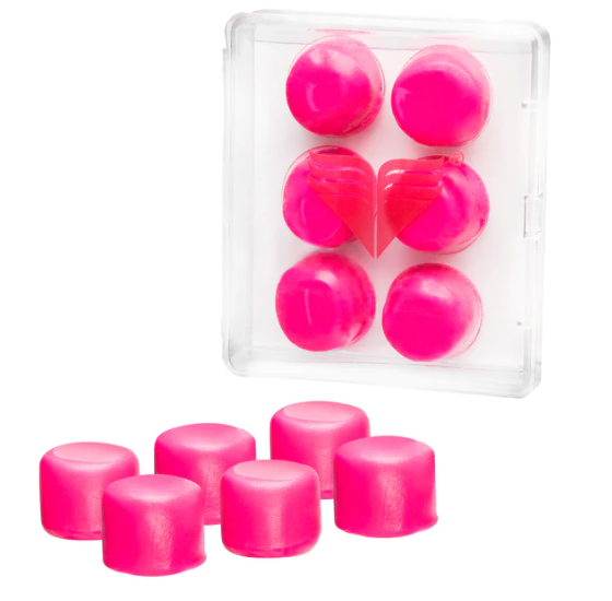 TYR - Youth Silicone Ear Plugs 3 pairs - Blue or Pink