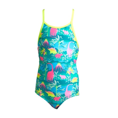 Funkita - Toddler Girls - Printed One Piece - Prehistoric Party