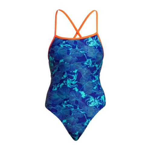 Funkita - Womens - Strapped In One Piece - Deep Blue