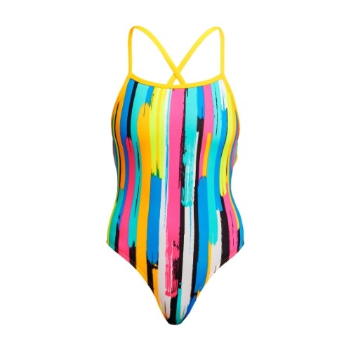 Funkita - Womens - Strapped In One Piece - Winning Streak