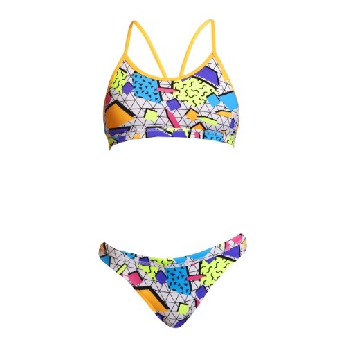 Funkita - Girls - Racerback Two Piece - Jumbled Up