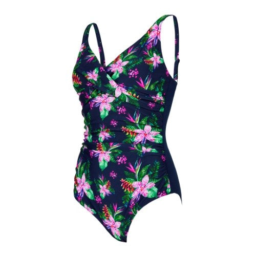 Zoggs - Womens - Mystery Classic Back One Piece - Orchid Daze