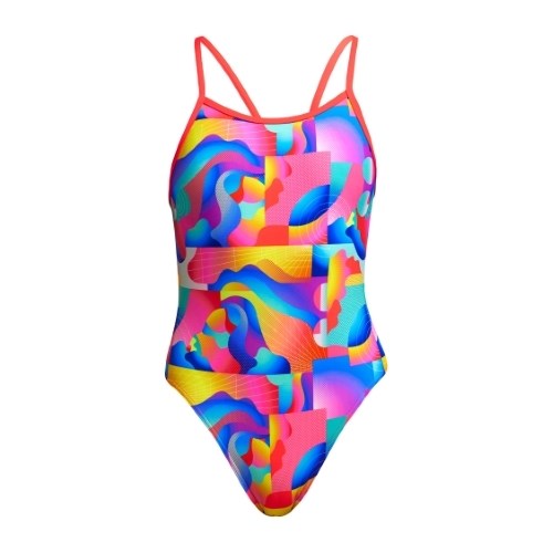 Funkita - Girls - Single Strap One Piece - Radar Rage