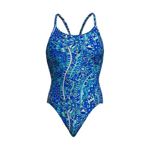 Funkita - Womens - Diamond Back One Piece - Blues Festival