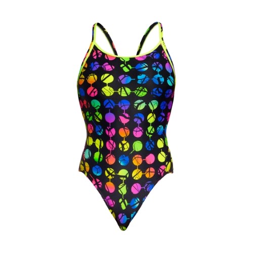 Funkita - Womens - Diamond Back One Piece - Broken Circle