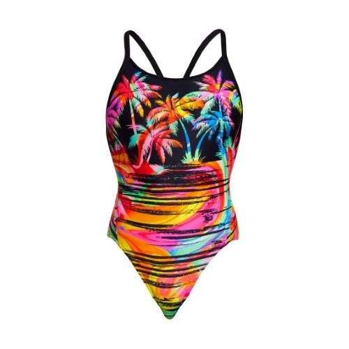 Funkita - Womens - Diamond Back One Piece - Sunset City