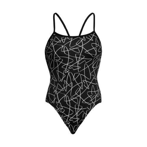 Funkita - Womens - Single Strap One Piece - Texta Mess