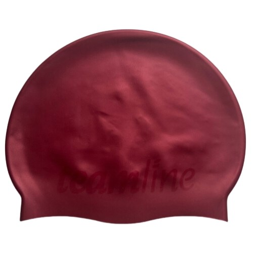 Teamline - Suede Euro Silicone Translucent Printed Swim Cap - Various Colours Available