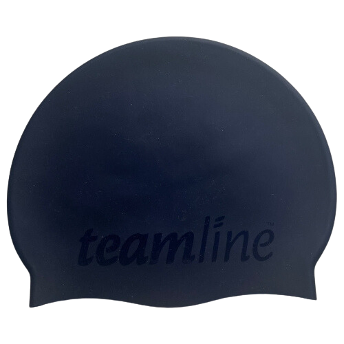 Teamline - Suede Euro Silicone Translucent Printed Swim Cap - Various Colours Available