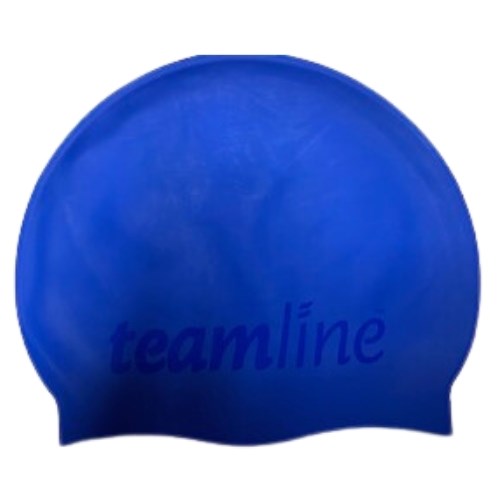 Teamline - Suede Euro Silicone Translucent Printed Swim Cap - Various Colours Available