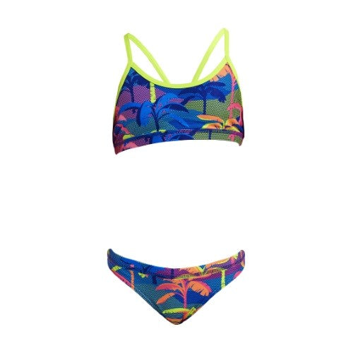 Funkita - Girls - Racerback Two Piece - Palm A Lot