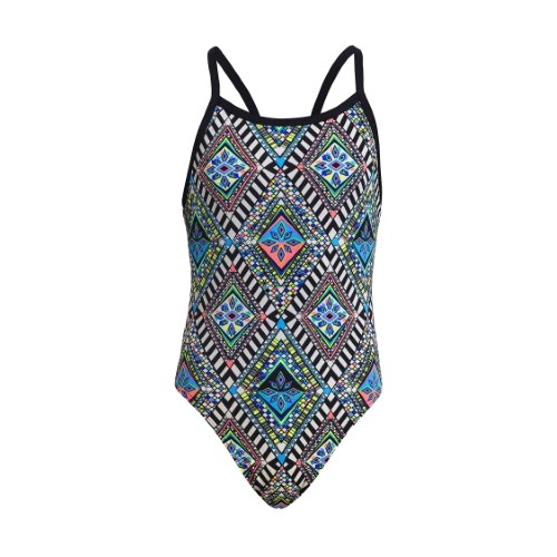 Funkita - Girls - Single Strap One Piece - Weave Please