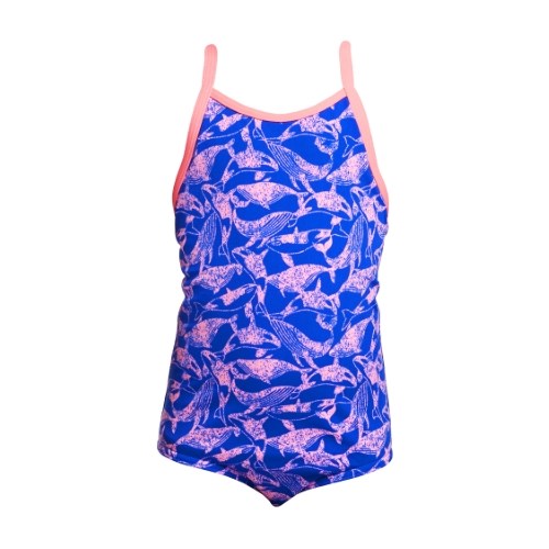 Funkita - Toddler Girls - Printed One Piece - Minky Pinky