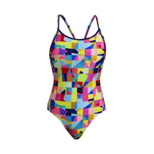 Funkita - Womens - Diamond Back One Piece - On The Grid