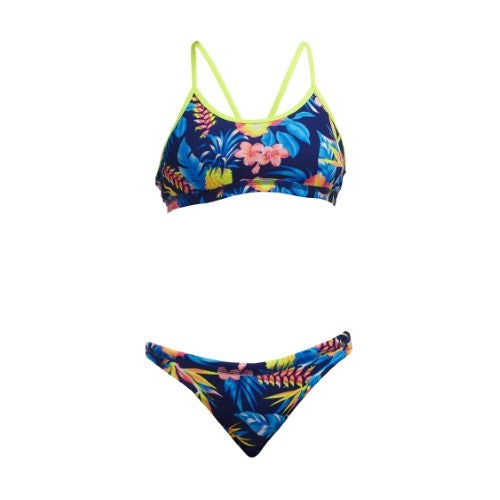 Funkita - Girls - Racerback Two Piece - In Bloom