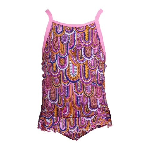 Funkita - Toddler Girls - Belted Frill One Piece - Learn To Fly