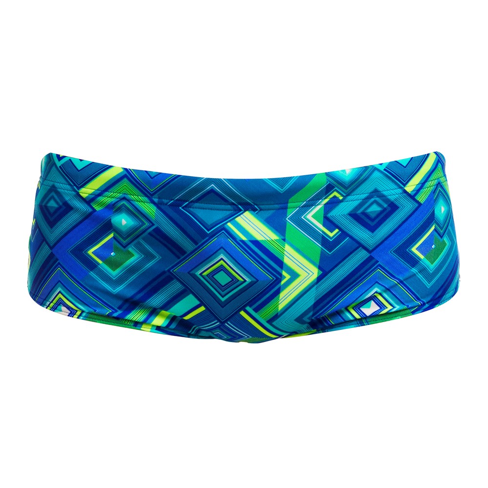 Funky Trunks - Mens - Sidewinder Trunks - Help Me Rhombus