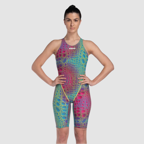 Arena - Womens - Powerskin ST NEXT Limited Edition Full Body Open Back - Aurora Caimano