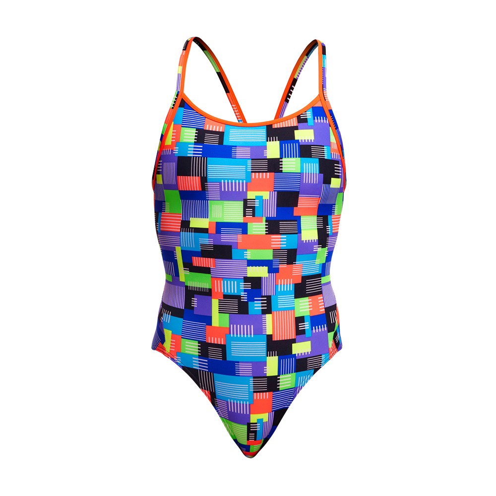 Funkita - Womens - Diamond Back One Piece - Chip Set