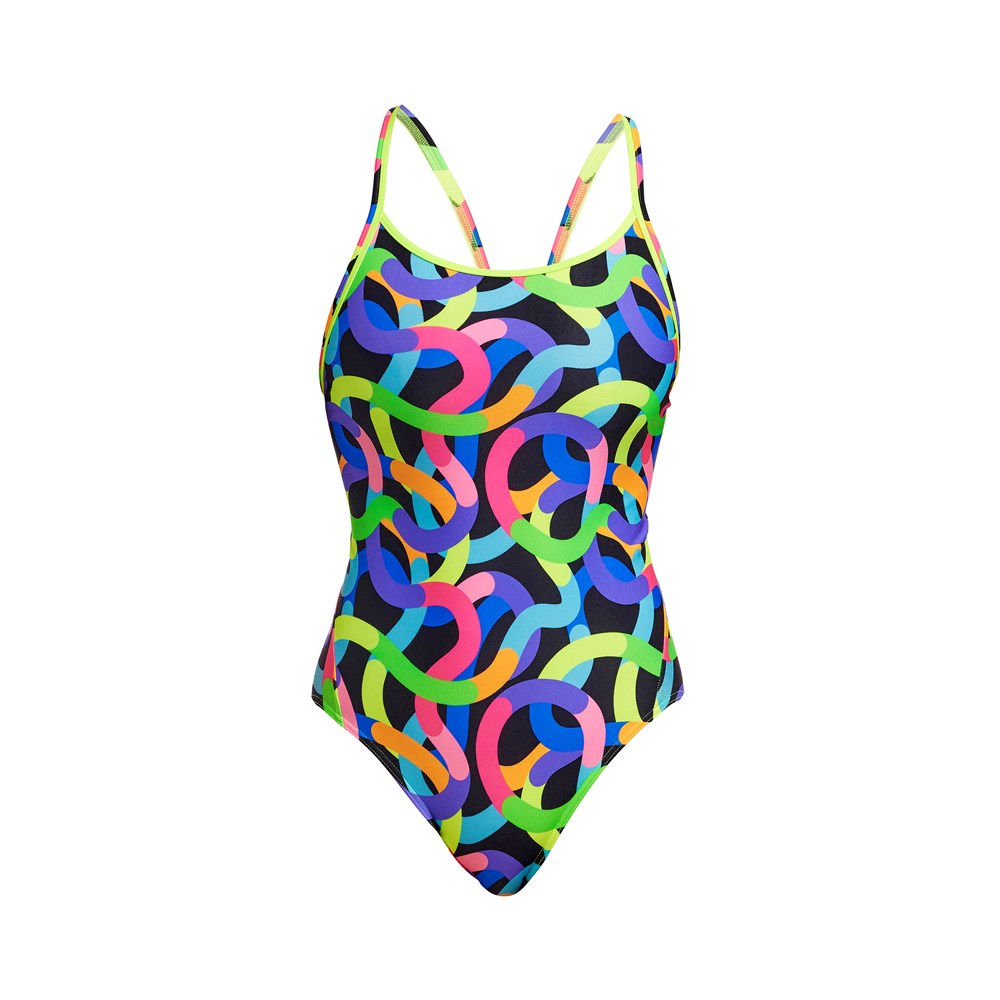 Funkita - Womens - Diamond Back One Piece - Got Worms