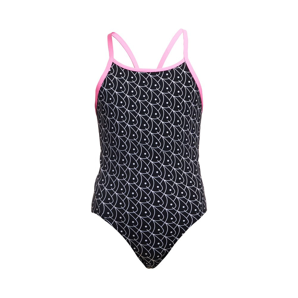 Funkita - Girls - Diamond Back One Piece - Summer Fish