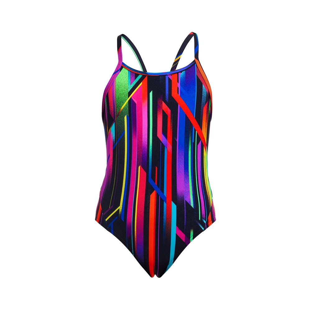 Funkita - Girls - Diamond Back One Piece - Baby Beamer