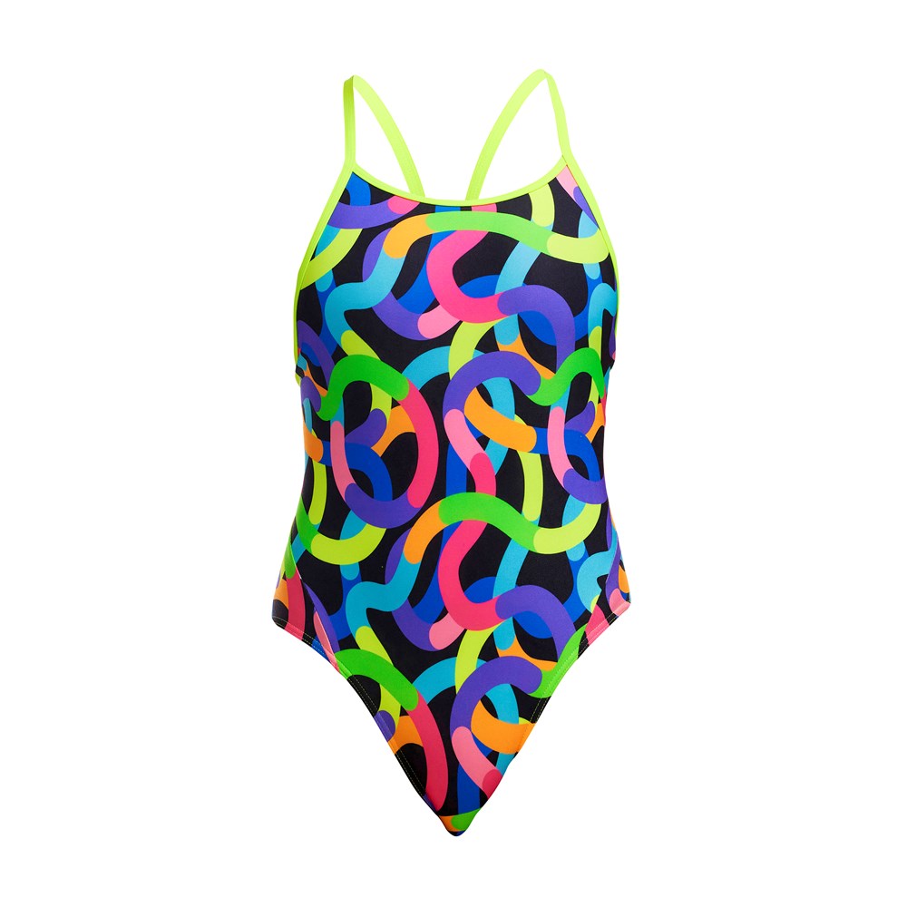 Funkita - Girls - Diamond Back One Piece - Got Worms