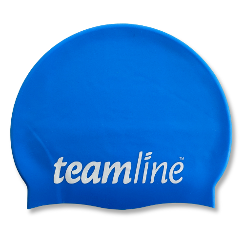 Teamline - Junior Euro Suede Silicone Swim Cap - Various Colours