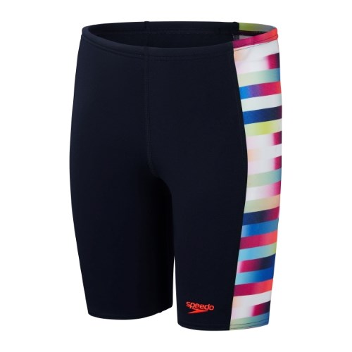 Speedo - Boys - Endurance+ Digital Panel Jammer - True Navy/Siren Red/Picton Blue/True Cobalt/Lemon Drizzle