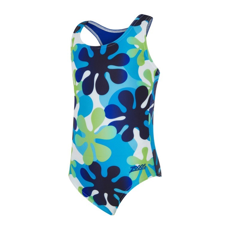 Zoggs - Toddler Girls - Actionback Kids One Piece - Wild Child