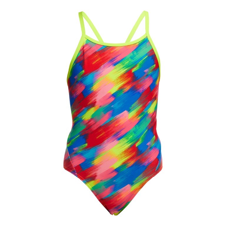 Funkita - Girls - Diamond Back One Piece - Stroked