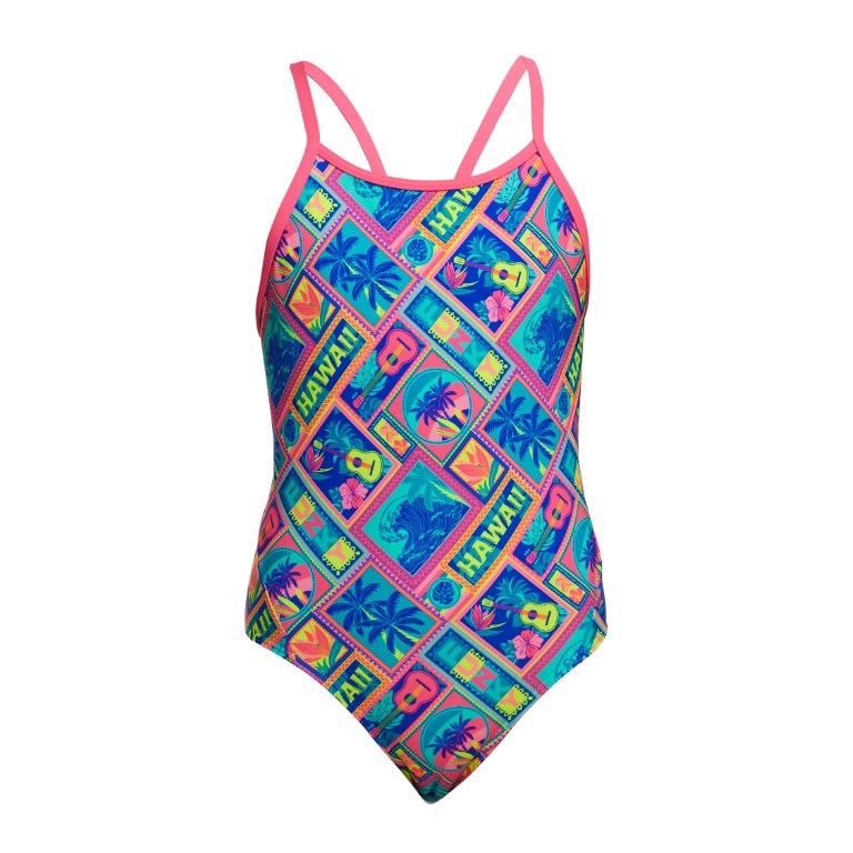 Funkita - Girls - Diamond Back One Piece - Coco Canel