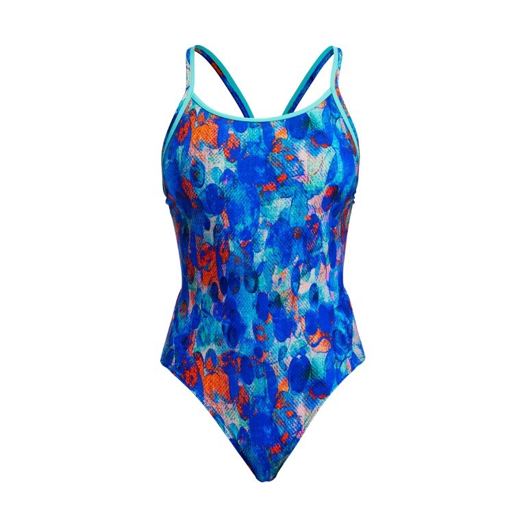 Funkita - Womens - Diamond Back One Piece - Paint Press