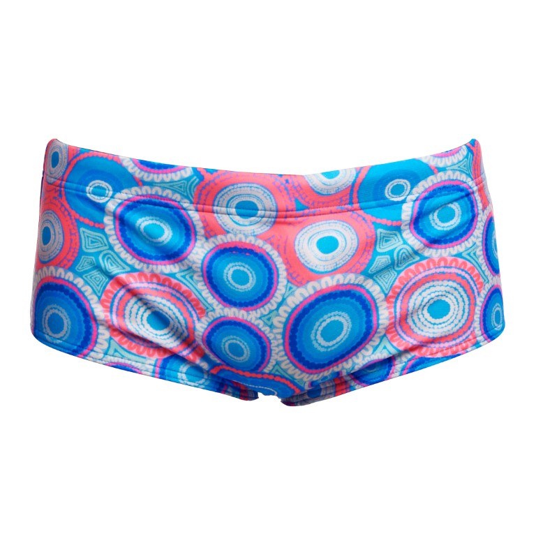 Funky Trunks - Boys - Sidewinder Trunk - Bundjalung Blue