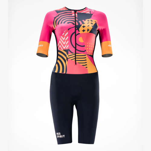 HUUB - Womens - Her Spirit Long Course Tri Suit - Patchwork