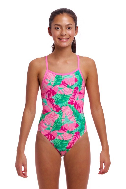 Funkita - Girls - Single Strap One Piece - Tropic Palm