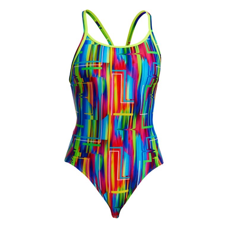 Funkita - Womens - Diamond Back One Piece - The Glitch