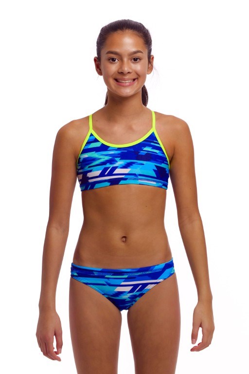 Funkita - Girls - Racerback Two Piece - Pace Racer