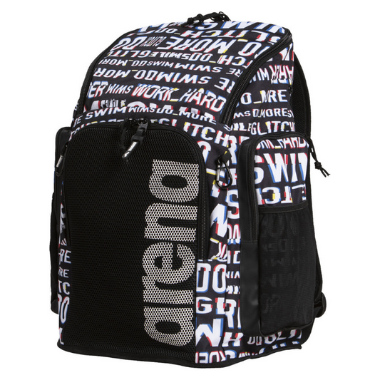 Arena - Team 45L Backpack - Allover Neon Glitch