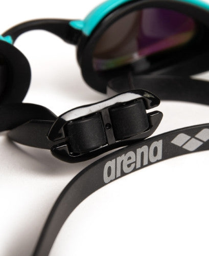 Arena - Cobra Ultra Swipe Mirror Goggle - Emerald-Peacock