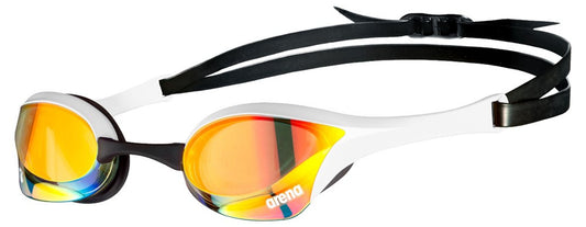 Arena - Cobra Ultra Swipe Light Mirror Goggle - Yellow Copper White