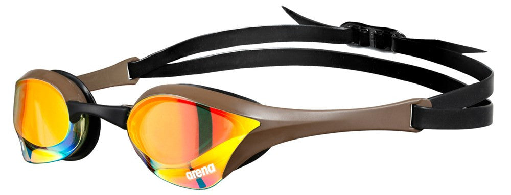 Arena - Cobra Ultra Swipe Light Mirror Goggle - Yellow Copper Chocolate